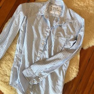 Frank and Eileen button down